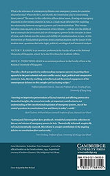 Emergency Powers in Asia: Exploring the Limits of Legality