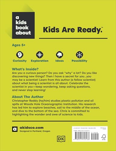 A Kids Book About Being A Scientist