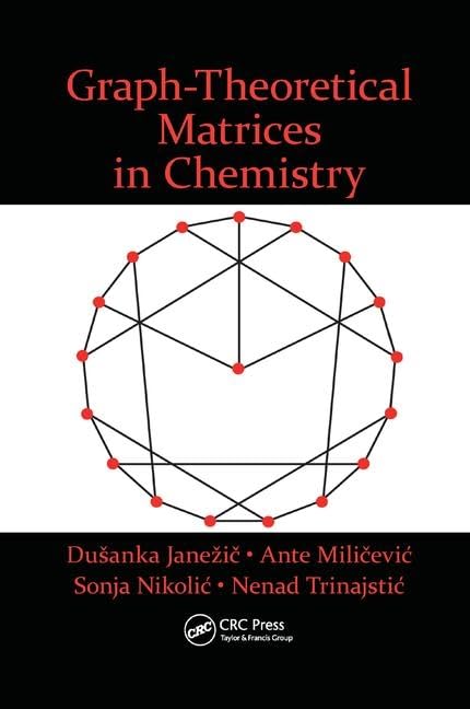 Graph-Theoretical Matrices in Chemistry - Retail Maharaj