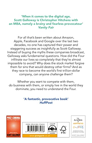 The Four: The Hidden DNA of Amazon, Apple, Facebook and Google
