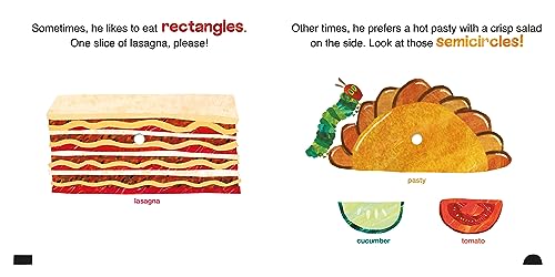 The Very Hungry Caterpillar Eats Dinner: A shapes book