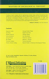 Masters Of Sociological Thought