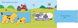 Who's on the Farm, Spot?: a double flap book