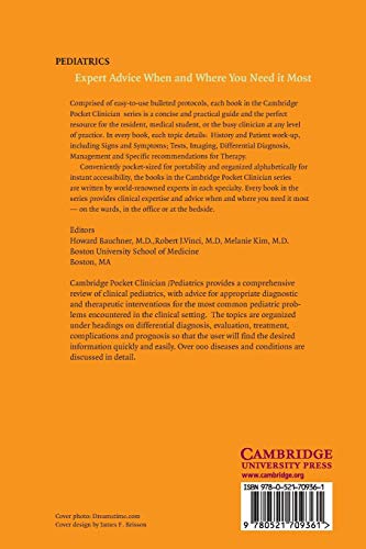 Pediatrics (Cambridge Pocket Clinicians)