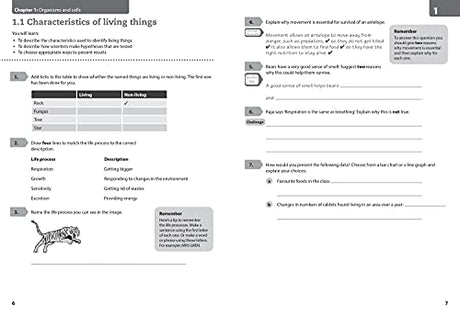 Lower Secondary Science Workbook: Stage 7 - Retail Maharaj