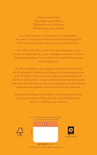 The Book of Killings: Book 3 of the Mahabharata Trilogy | A Modern Retelling of the Mahabharata War | Mythological Fiction on the Kurukshetra War - Retail Maharaj