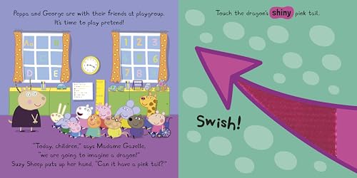 Peppa Pig: Peppa and the Dragon: A Touch-and-Feel Playbook