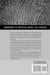 General Techniques of Cell Culture (Handbooks in Practical Animal Cell Biology)
