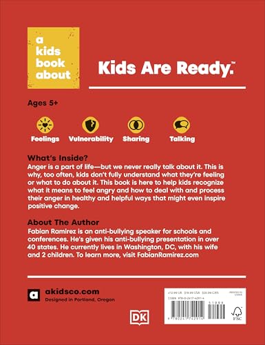 A Kids Book About Anger