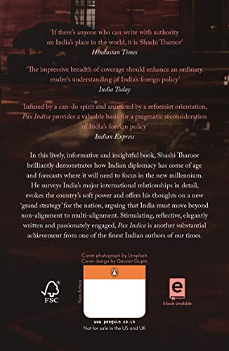Pax indica- PB [Paperback] Tharoor, Shashi - Retail Maharaj