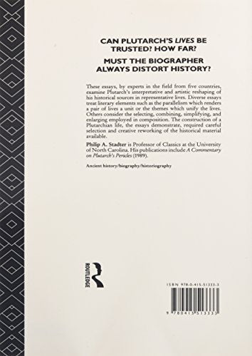 Plutarch and the Historical Tradition - Retail Maharaj