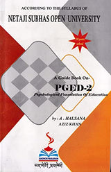 NSOU A Guide BOOK ON- PGED -2 Psychological Foundation of Education - Retail Maharaj