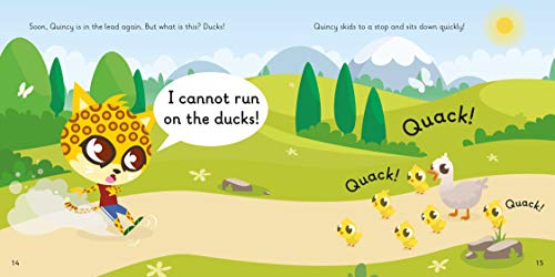 Actiphons Level 2 Book 8 Quincy Quick: Learn phonics and get active with Actiphons!