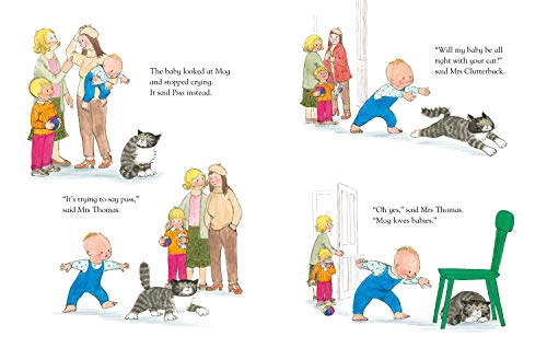 Mog and the Baby: The illustrated adventures of the nation’s favourite cat, from the author of The Tiger Who Came To Tea