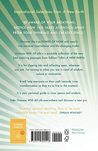 Oneness With All Life: Find your inner peace with the international bestselling author of A New Earth & The Power of Now