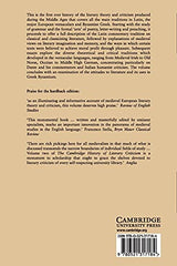 The Cambridge History of Literary Criticism: Volume 2, The Middle Ages: 02 (The Cambridge History of Literary Criticism, Series Number 2)