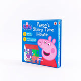 Peppa’s Storytime House (Set of 8): Mini Board Books & 6 Play Characters | Peppa Pig Interactive Storytelling Gift for Toddlers & Kids