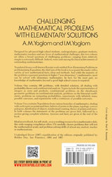 Challenging Mathematical Problems with Elementary Solutions, Vol. II (Dover Books on Mathematics) - Retail Maharaj