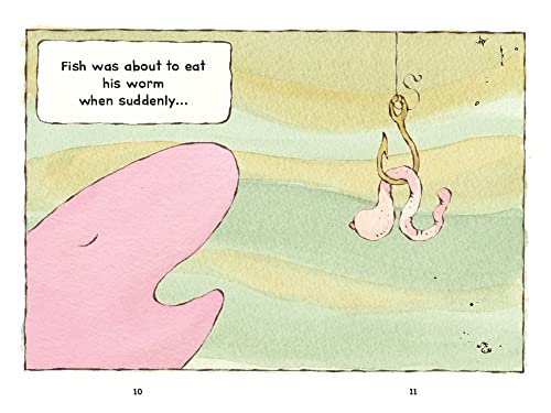 Fish and Worm (I Can Read Comics Level 1) - Retail Maharaj