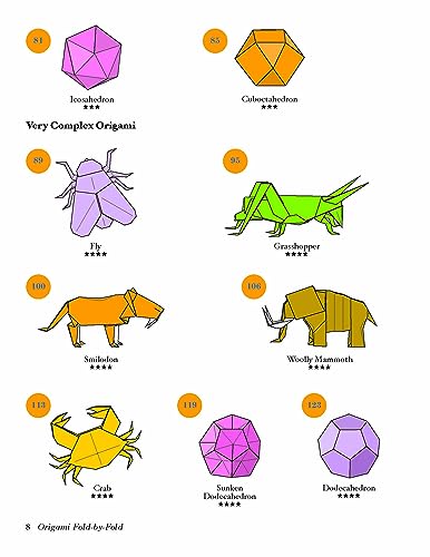 Origami Fold-by-Fold: Building Skills One Step at a Time from Beginner to Advanced
