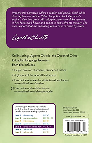 Pocket Full of Rye: B2+ Level 5 (Collins Agatha Christie ELT Readers) - Retail Maharaj