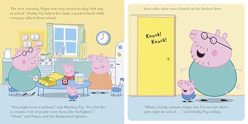 Peppa Pig: Peppa’s First Day at School: A Lift-the-Flap Picture Book