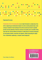 Fundamentals of Error-Correcting Codes