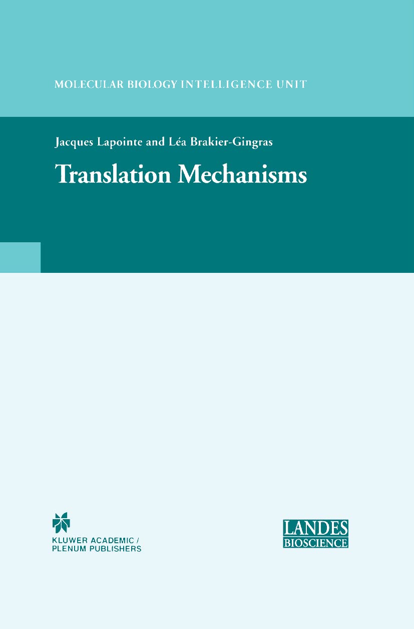 Translation Mechanisms (Molecular Biology Intelligence Unit)