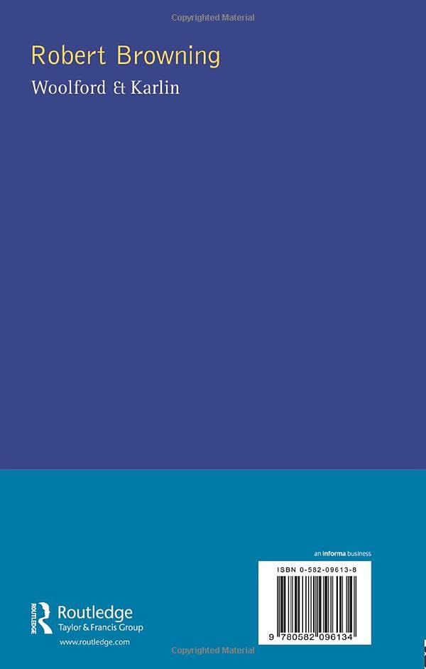 Robert Browning (Studies In Eighteenth and Nineteenth Century Literature Series) - Retail Maharaj