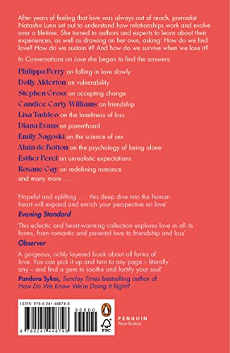 Conversations on Love: with Philippa Perry, Dolly Alderton, Roxane Gay, Stephen Grosz, Esther Perel, and many more - Retail Maharaj