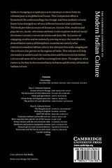 The Cambridge Companion to Modern Indian Culture (Cambridge Companions to Culture) - Retail Maharaj