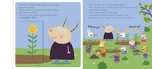 Peppa Pig: Peppa’s First Day at School: A Lift-the-Flap Picture Book