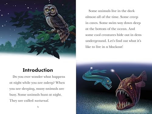 Black Out!: Animals That Live in the Dark: Animals That Live in the Dark (Penguin Young Readers, Level 3)