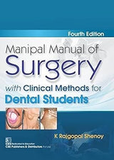 Manipal Manual Of Surgery With Clinical Methods For Dental Students 4Ed (Pb 2022)