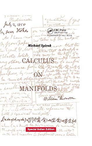 Calculus On Manifolds: A Modern Approach To Classical Theorems Of Advanced Calculus SPIVAK - Retail Maharaj