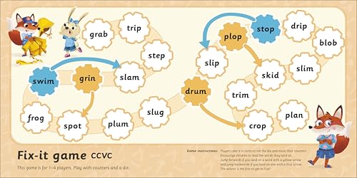 DK Super Phonics My First Decodable Stories Fix-It Foxes