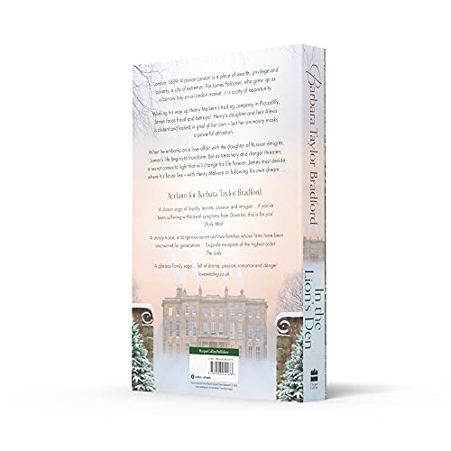 In the Lion’s Den: A tale of romance and rivalry, the latest Victorian historical fiction novel from the multi-million copy bestselling author of books like A Woman of Substance - Retail Maharaj