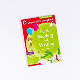 First Reading and Writing: A Learn With Ladybird 4 in 1 Activity Book - Pen Control, Letters, First Words and First Phonics - Practice Skills for School (3-5 Years)