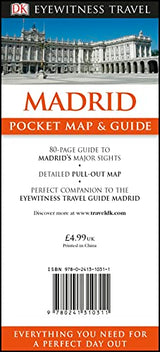 DK Madrid Pocket Map and Guide