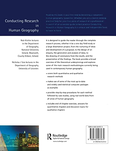 Conducting Research in Human Geography: theory, methodology and practice - Retail Maharaj
