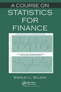 A COURSE ON STATISTICS FOR FINANCE - Retail Maharaj