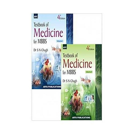 Textbook of Medicine for MBBS (Set of 2 Volumes) - Retail Maharaj