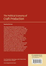 The Political Economy of Craft Production: Crafting Empire in South India, c.1350–1650
