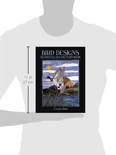 Bird Designs: Stained Glass Pattern Book (Dover Stained Glass Instruction) - Retail Maharaj