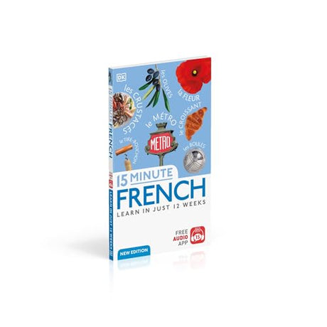 15 Minute French: Learn in Just 12 Weeks - Retail Maharaj