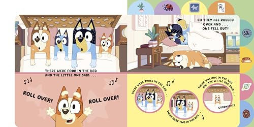 Bluey: Bluey and Bingo’s Book of Singy Things: Tabbed Board Book