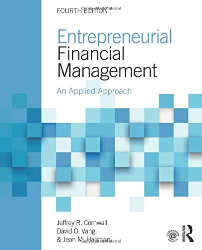 Entrepreneurial Financial Management: An Applied Approach - Retail Maharaj