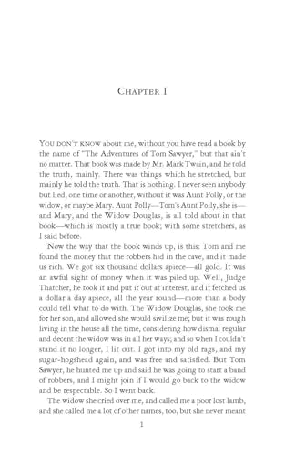 Adventures Of Huckleberry Finn