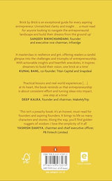 Brick by Brick: From Middle-Class Roots to Entrepreneurial Success – A Roadmap for Startups, Business Growth, Leadership & Innovation | Learn to Build, Scale & Succeed in the Competitive Business World