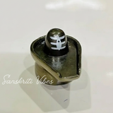 Metal Shivling Small Shivlingam Statue for Puja Mandir Temple Home Decor Vastu Spiritual Showpiece Gift Item Height 3.5 cm